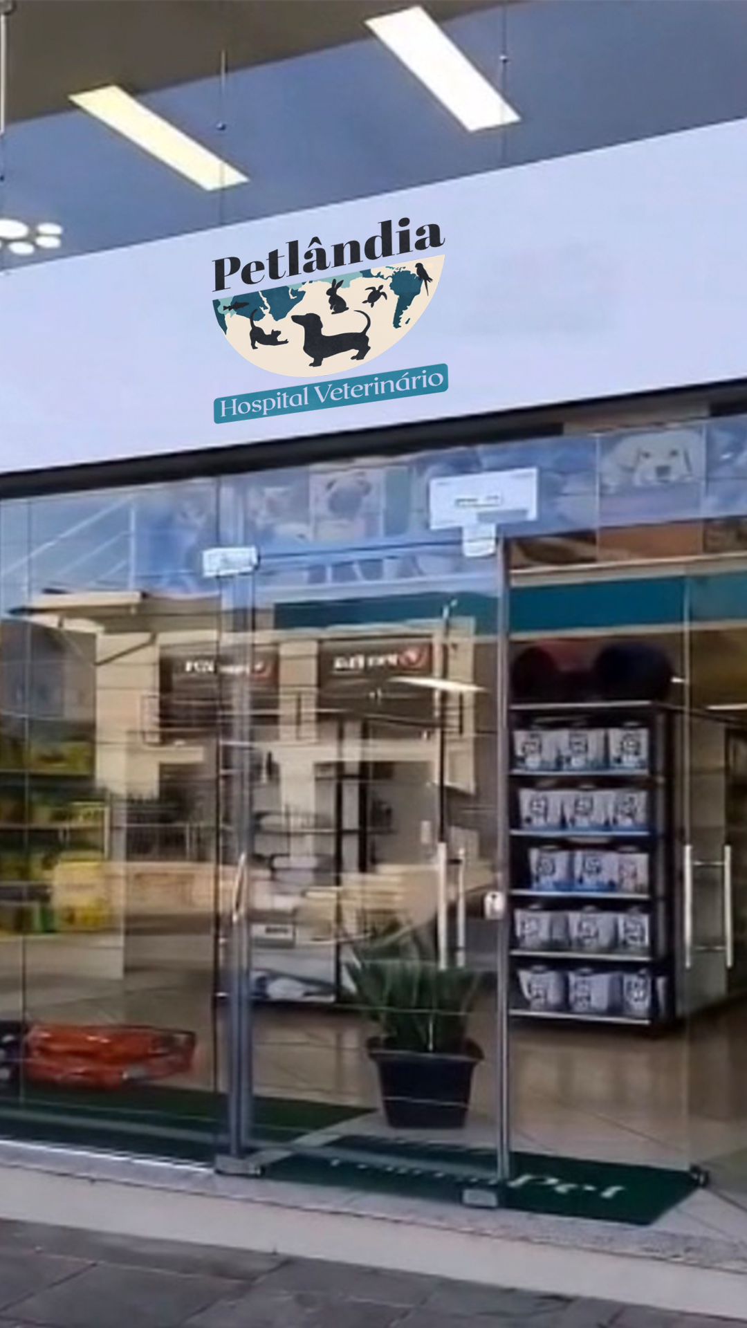 Fachada da nova unidade Petlândia em Flores da Cunha